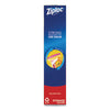 Ziploc® Double Zipper Storage Bags, Triple System Seal, Gallon, 9.6" x 12.1", Clear, 19 Bags/Box, 12 Boxes/Carton Consumer Slider/Zip Food-Storage Bags - Office Ready