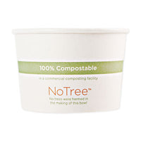 World Centric® No Tree Paper Bowls, 8 oz, 3.4