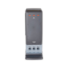 Dixie® SmartStock® Tri-Tower Dispenser, Forks/Knives/Spoons, 13.16 x 16.07 x 31.03, Black/Gray