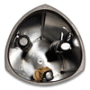 Alba™ Triangular Umbrella Stand, Steel, 10.25w x 10.25d x 23.67h, Silver/Black Cane & Umbrella Stands - Office Ready