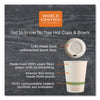 World Centric® NoTree™ Paper Hot Cups, 10 oz, Natural, 1,000/Carton Hot Drink Cups, Paper - Office Ready