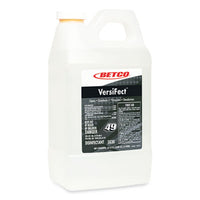 Betco® VersiFect Cleaner Disinfectant, Fresh Scent, 2 L Bottle, 4/Carton Disinfectants/Cleaners - Office Ready