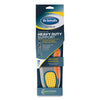 Dr. Scholl's® Pain Relief Orthotic Heavy Duty Support Insoles, Men, Men Sizes 8 to 14, Gray/Blue/Orange/Yellow, Pair Orthotics - Office Ready