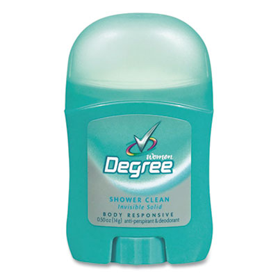 Degree® Women Invisible Solid Anti-Perspirant/Deodorant, Shower Clean, 0.5 oz, 36/Carton Anti-Perspirants/Deodorants - Office Ready