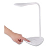Bostitch® Flexible Wireless Charging LED Desk Lamp, 12.88" High, White Desk & Task Lamps - Office Ready