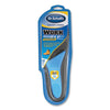 Dr. Scholl's® Comfort & Energy Work Massaging Gel Insoles, Men, Men Sizes 8 to 14, Black/Blue, Pair Insoles - Office Ready