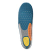 Dr. Scholl's® Pain Relief Orthotic Heavy Duty Support Insoles, Men, Men Sizes 8 to 14, Gray/Blue/Orange/Yellow, Pair Orthotics - Office Ready