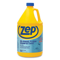 Zep Commercial® No-Rinse Floor Disinfectant, Pleasant Scent, 1 gal, 4/Carton Floor Cleaners/Degreasers - Office Ready