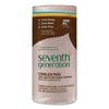 Seventh Generation® Natural Unbleached 100% Recycled Paper Kitchen Towel Rolls, 2-Ply, Individually Wrapped, 11 x 9, 120/Roll, 30 Rolls/Carton Perforated Paper Towel Rolls - Office Ready