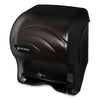 San Jamar® Oceans® Smart Essence Electronic Roll Towel Dispenser, 11.88 x 9.1 x 14.4, Black Roll, Electric Towel Dispensers - Office Ready