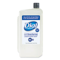 Dial® Professional Antibacterial Liquid Hand Soap for Sensitive Skin Refill for 1 L Liquid Dispenser, Light Floral Scent, 1 L, 8/Carton Liquid Soap Refills - Office Ready