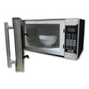 Avanti 0.7 Cubic Foot Capacity Microwave Oven, 700 Watts, Black/Stainless Steel Microwave Ovens - Office Ready