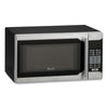 Avanti 0.7 Cubic Foot Capacity Microwave Oven, 700 Watts, Black/Stainless Steel Microwave Ovens - Office Ready