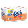 Scott® ComfortPlus Toilet Paper Mega Rolls, Mega Roll, Septic Safe, 1-Ply, White, 425 Sheets/Roll, 12 Rolls/Pack High Capacity Roll Bath Tissues - Office Ready