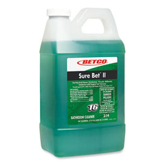 Betco® Sure Bet II Foaming Disinfectant, Citrus Scent, 67.6 oz Bottle, 4/Carton