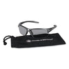 KleenGuard™ Equalizer* Safety Glasses, Gunmetal Frame, Smoke Lens, 12/Box Wraparound Safety Glasses - Office Ready