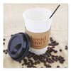 AmerCareRoyal® Sip Straws, 7.5", Plastic, Black, 10,000/Carton Stir Straws - Office Ready