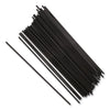 AmerCareRoyal® Sip Straws, 7.5", Plastic, Black, 10,000/Carton Stir Straws - Office Ready