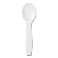 AmerCareRoyal® Plastic Taster Spoons, White, 3000/Carton Taster Spoons - Office Ready