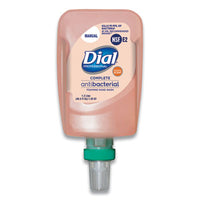 Dial® Professional Antibacterial Foaming Hand Wash Refill for FIT Manual Dispenser, Original Scent, 1.2 L, 3/Carton Foam Soap Refills - Office Ready