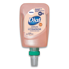 Dial® Professional Antibacterial Foaming Hand Wash Refill for FIT Manual Dispenser, Original Scent, 1.2 L, 3/Carton