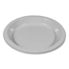 Tablemate® Plastic Dinnerware, Plates, 10.25" dia, White, 125/Pack Plates - Office Ready