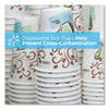 Dixie® PerfecTouch® Paper Hot Cups, 12 oz, Coffee Haze Design, 160/Pack, 6 Packs/Carton Hot Drink Cups - Office Ready