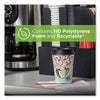 Dixie® PerfecTouch® Paper Hot Cups, 12 oz, Coffee Haze Design, 160/Pack, 6 Packs/Carton Hot Drink Cups - Office Ready
