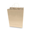 COSCO Premium Shopping Bag, Rope Handles, 12" x 6.5" x 17", Kraft, 50/Box Paper Shopping Bags - Office Ready