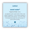 Method® Foaming Hand Wash, Sweet Water Scent, 10 oz, 6/Carton Foam Soap - Office Ready