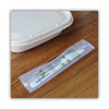 World Centric® TPLA Compostable Cutlery, Knife, Plastic, White, 750/Carton Disposable Knives - Office Ready