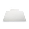 deflecto® DuraMat Moderate Use Chair Mat for Low Pile Carpeting, Low Pile Carpet, Roll, 36 x 48, Lipped, Clear Chair Mats - Office Ready