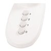 Alera® 12" 3-Speed Oscillating Desk Fan, Plastic, White Oscillating Table Fans - Office Ready