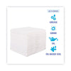 Boardwalk® DRC Wipers, 12 x 13, White, 56 Bag, 18 Bags/Carton Disposable Dry Wipes - Office Ready