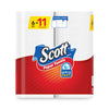 Scott® Choose-A-Sheet Mega Kitchen Roll Paper Towels, 1-Ply, 100/Roll, 6 Rolls/Pack, 4 Packs/Carton Perforated Paper Towel Rolls - Office Ready