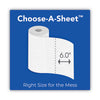 Scott® Choose-A-Sheet Mega Kitchen Roll Paper Towels, 1-Ply, 100/Roll, 6 Rolls/Pack, 4 Packs/Carton Perforated Paper Towel Rolls - Office Ready