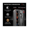 Sentry® Safe EF4738E Safe, 4.71 cu ft, 21.7w x 19d x 37.7h, Black Standalone Burglar Fire Safes - Office Ready