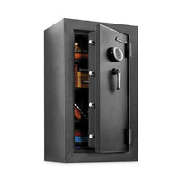 Sentry® Safe EF4738E Safe, 4.71 cu ft, 21.7w x 19d x 37.7h, Black Standalone Burglar Fire Safes - Office Ready