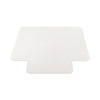 deflecto® EconoMat Non-Studded All Day Use Chair Mat for Hard Floors, Rolled Packed, 36 x 48, Lipped, Clear Chair Mats - Office Ready