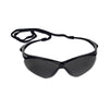 KleenGuard™ Nemesis* Safety Glasses, Black Frame, Smoke Anti-Fog Lens Wraparound Safety Glasses - Office Ready