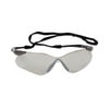 KleenGuard™ Nemesis* VL Safety Glasses, Gunmetal Frame, Indoor/Outdoor Uncoated Lens Wraparound Safety Glasses - Office Ready