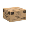 Dart® Hinged Lid Containers, Single Compartment, 9 x 8.8 x 3, White, Plastic, 150/Carton Takeout Food Containers - Office Ready