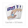 PURELL® Advanced Hand Sanitizer Single Use, Gel , 1.2 mL, Packet, Fragrance-Free, 125/Box, 12 Box/Carton Hand Sanitizer Packets, Gel - Office Ready