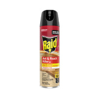 Raid® Ant & Roach Killer, 17.5 oz Aerosol Spray, 12/Carton Insect Killer Aerosol Sprays - Office Ready