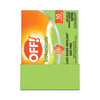 OFF!® Botanicals Insect Repellent, Box, 10 Wipes/Pack, 8 Packs/Carton Insect Repellents - Office Ready