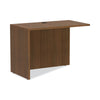 Alera® Alera® Valencia™ Series Reversible Return/Bridge Shell, 42w x 23.63d x 29.5h, Modern Walnut Reversible Returns - Office Ready