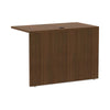 Alera® Alera® Valencia™ Series Reversible Return/Bridge Shell, 42w x 23.63d x 29.5h, Modern Walnut Reversible Returns - Office Ready