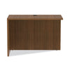 Alera® Alera® Valencia™ Series Reversible Return/Bridge Shell, 42w x 23.63d x 29.5h, Modern Walnut Reversible Returns - Office Ready