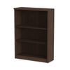 Alera® Alera® Valencia™ Series Bookcase, Three-Shelf, 31.75w x 14d x 39.38h, Espresso Standard Multi-Shelf Bookcases - Office Ready