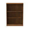 Alera® Alera® Valencia™ Series Bookcase, Three-Shelf, 31.75w x 14d x 39.38h, Modern Walnut Standard Multi-Shelf Bookcases - Office Ready